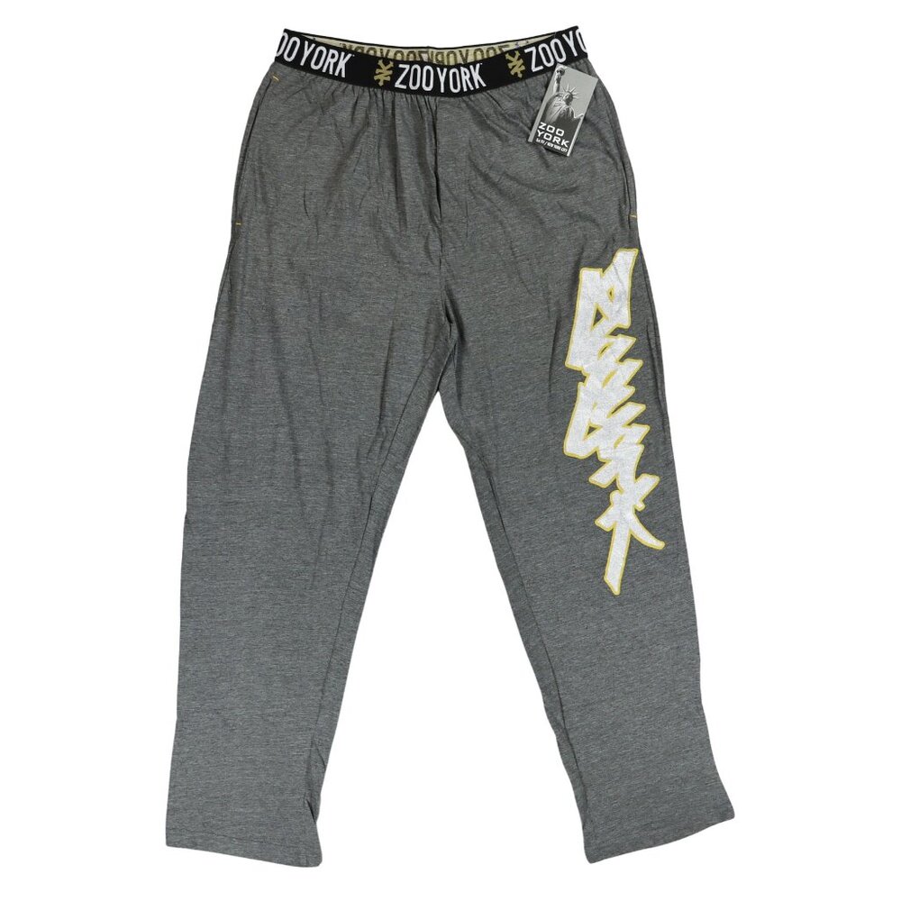 Zoo York Sleepwear Logo Waistband Men's Knit Pajama Lounge Pants NWT